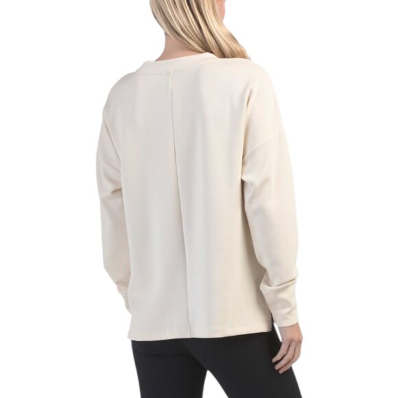 APANA Uptown Long Sleeve Scuba Top - Picture 2 of 2